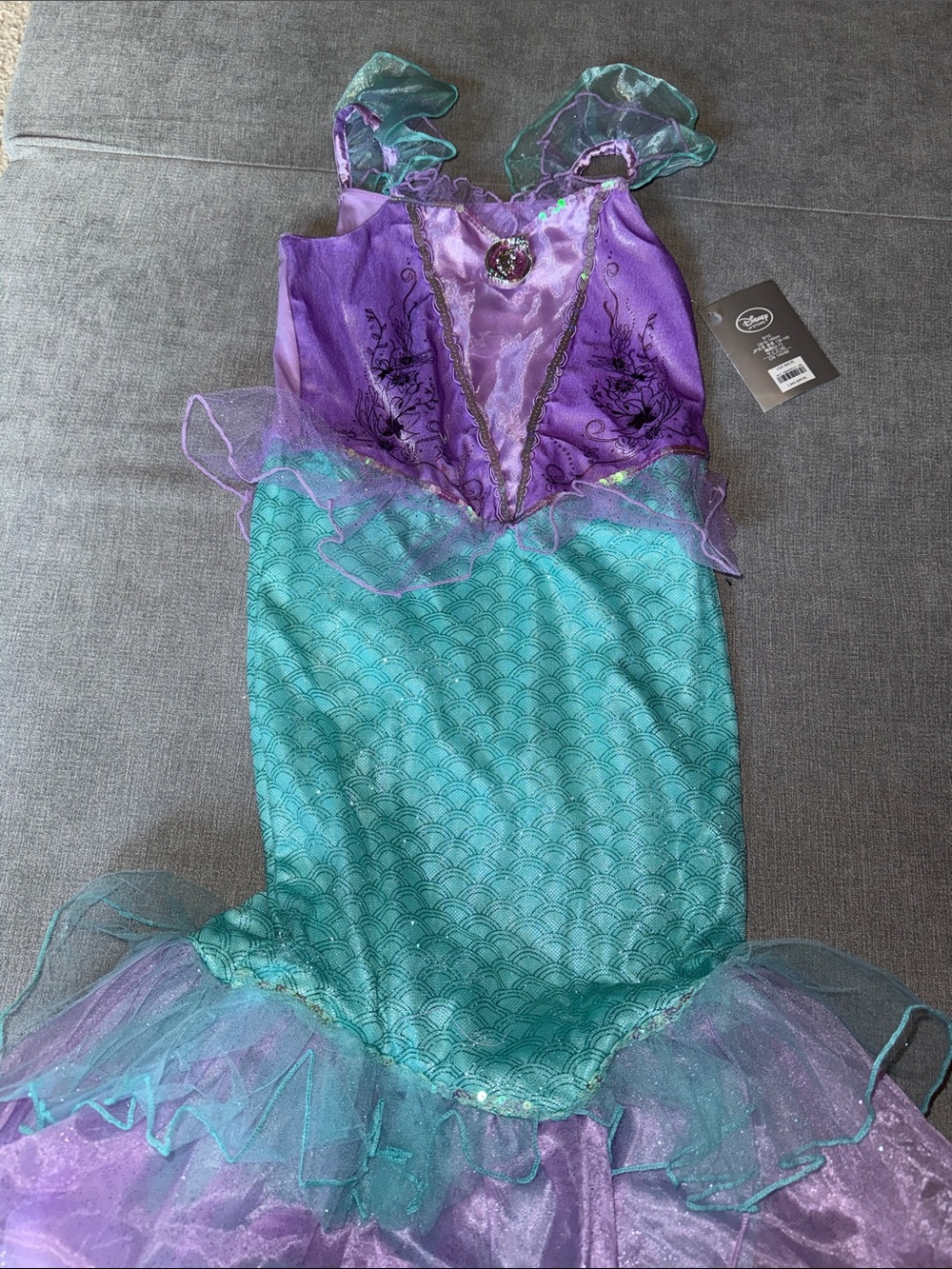 Disney Store Girls Ariel Dress-Size 9/10